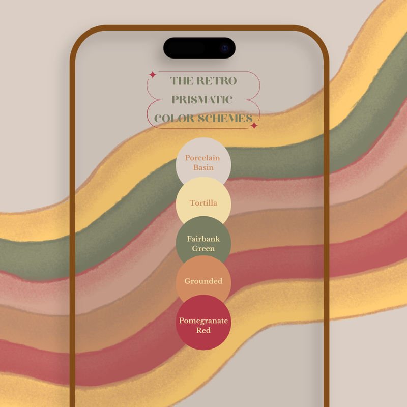 Morning Person Digital iPhone Wallpaper And Theme Set