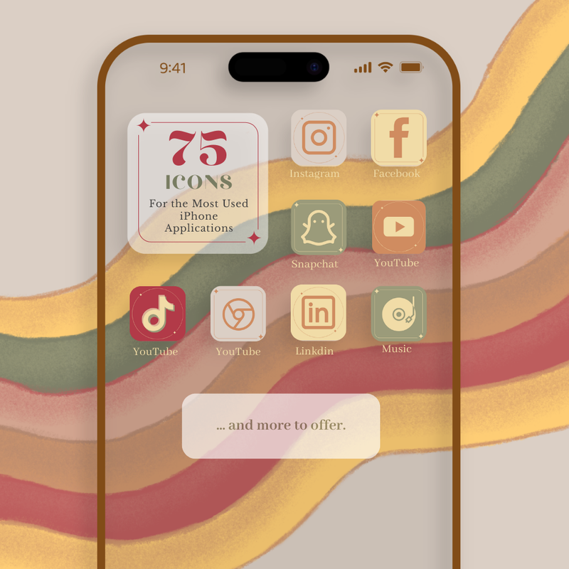 Morning Person Digital iPhone Wallpaper And Theme Set