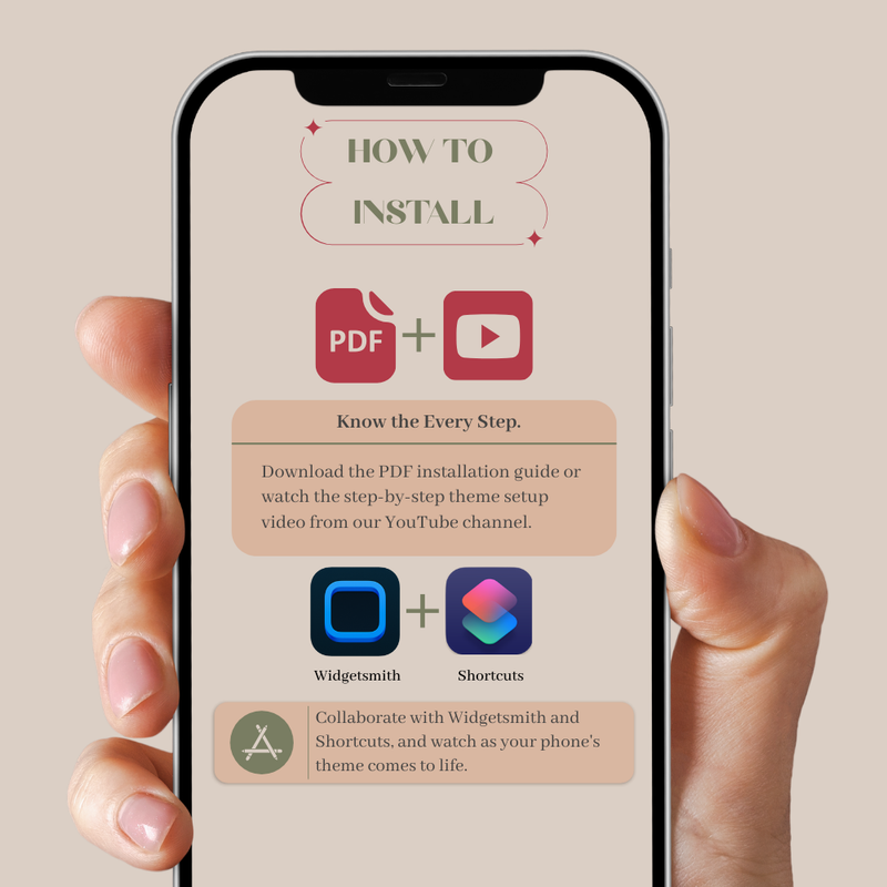 Morning Person Digital iPhone Wallpaper And Theme Set